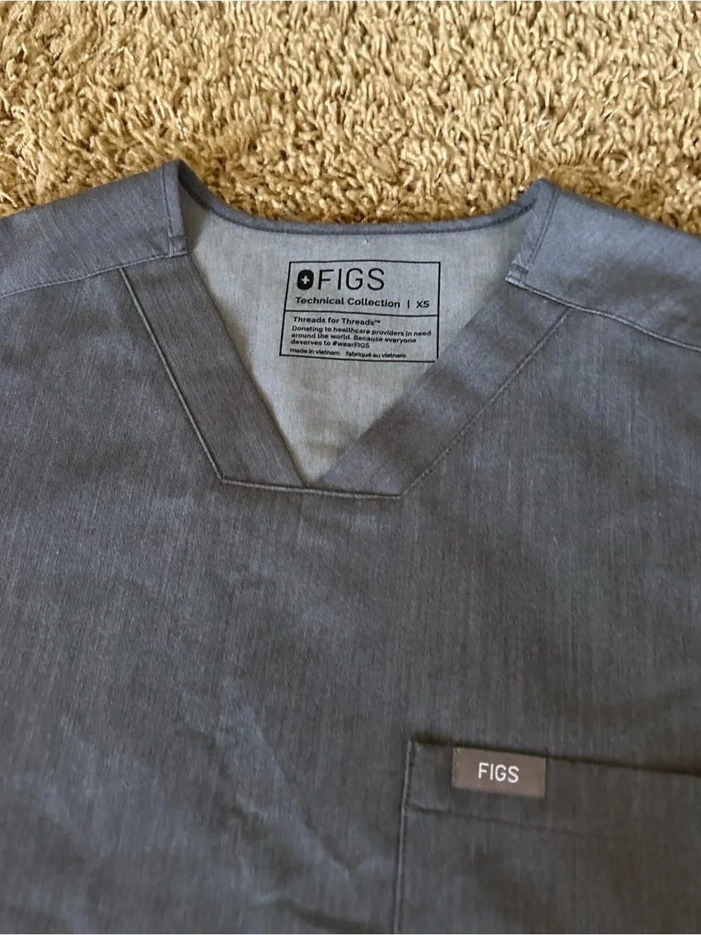 Figs men gray